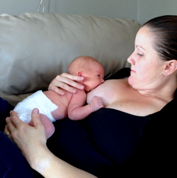 Breastfeeding position